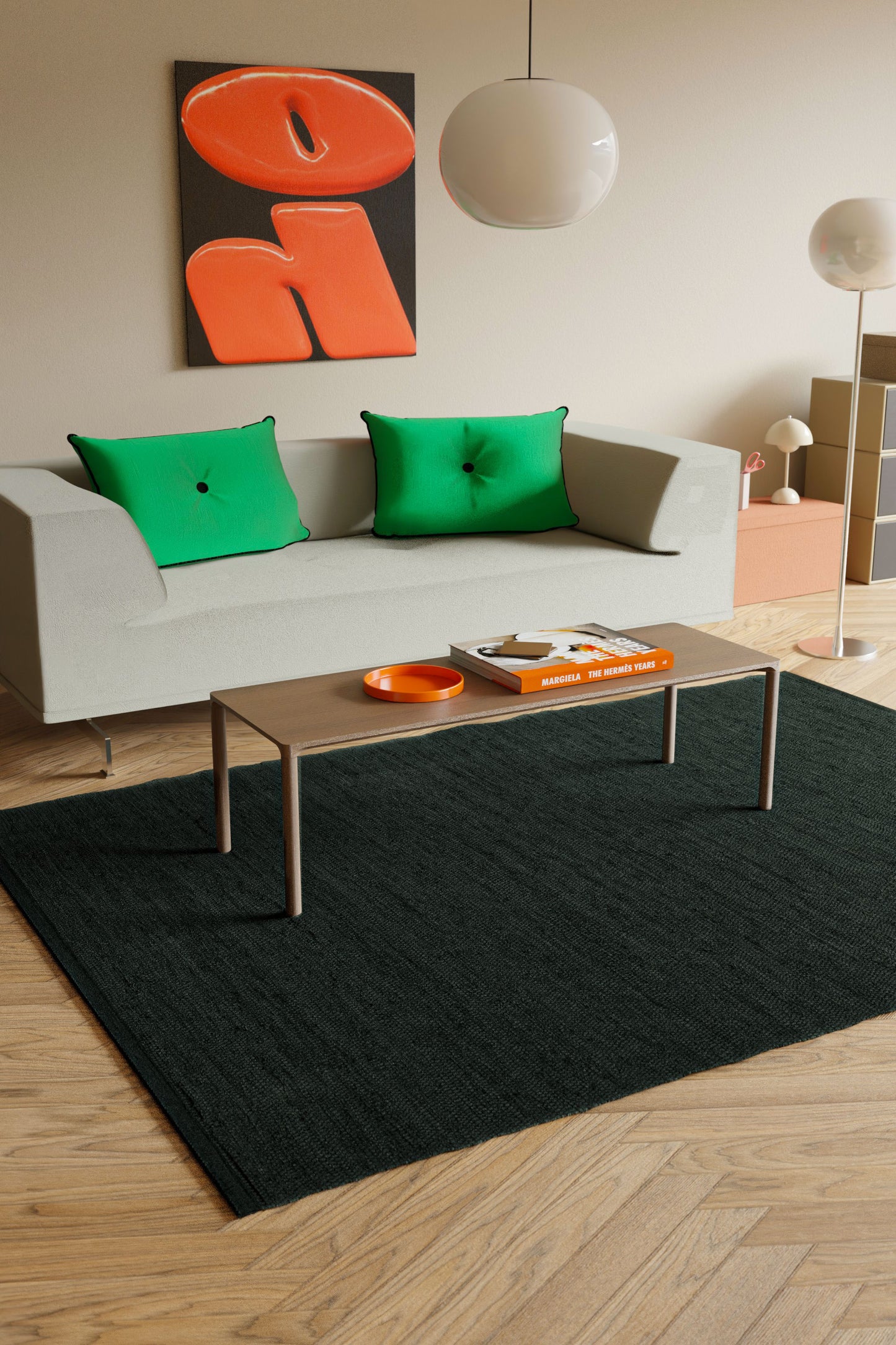 Baumwollteppich, Erdbeere