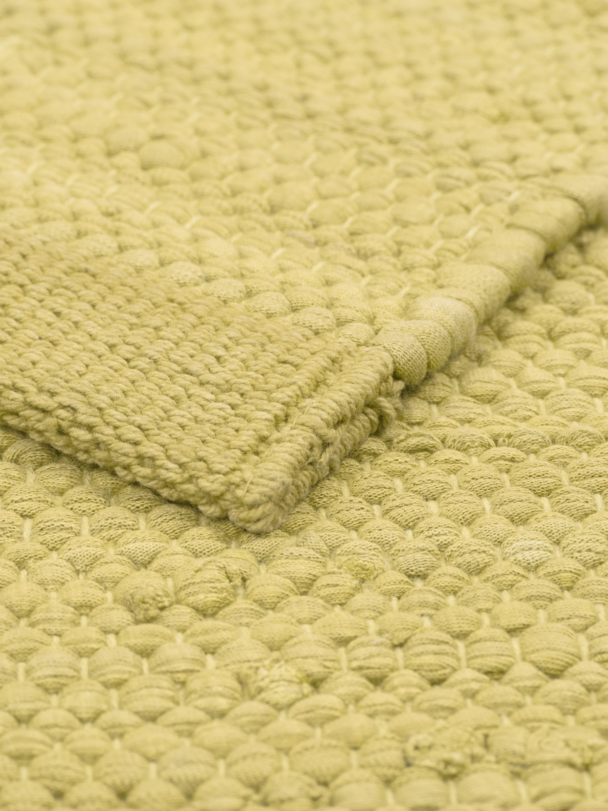 Cotton Rug, Lemon – RUG SOLID